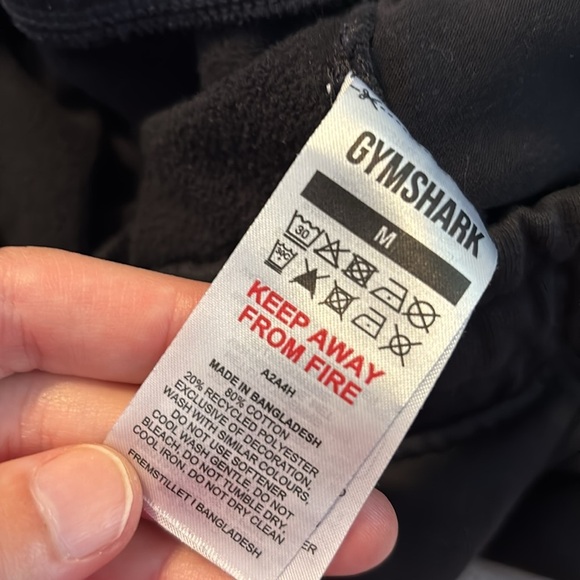 Gymshark men’s black jogger sweatpants size medium - Picture 10 of 10